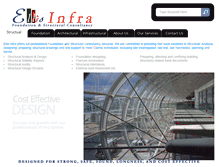 Tablet Screenshot of ellisinfra.com